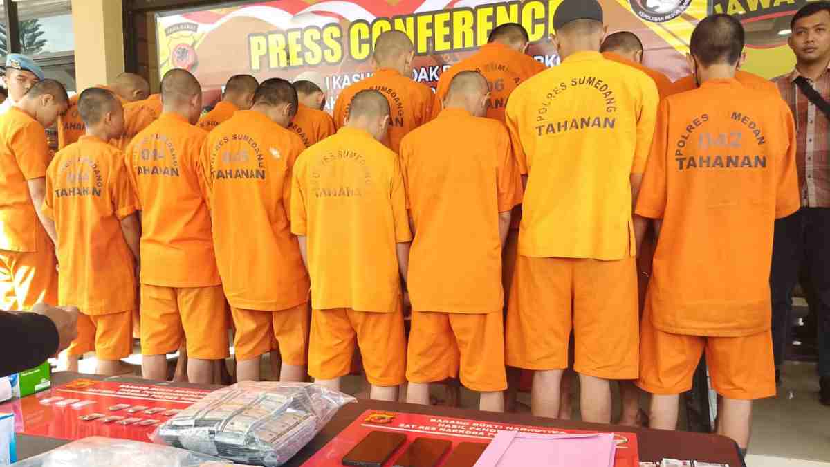 Polres Sumedang Ungkap 9 Kasus Narkoba, Amankan 16 Tersangka