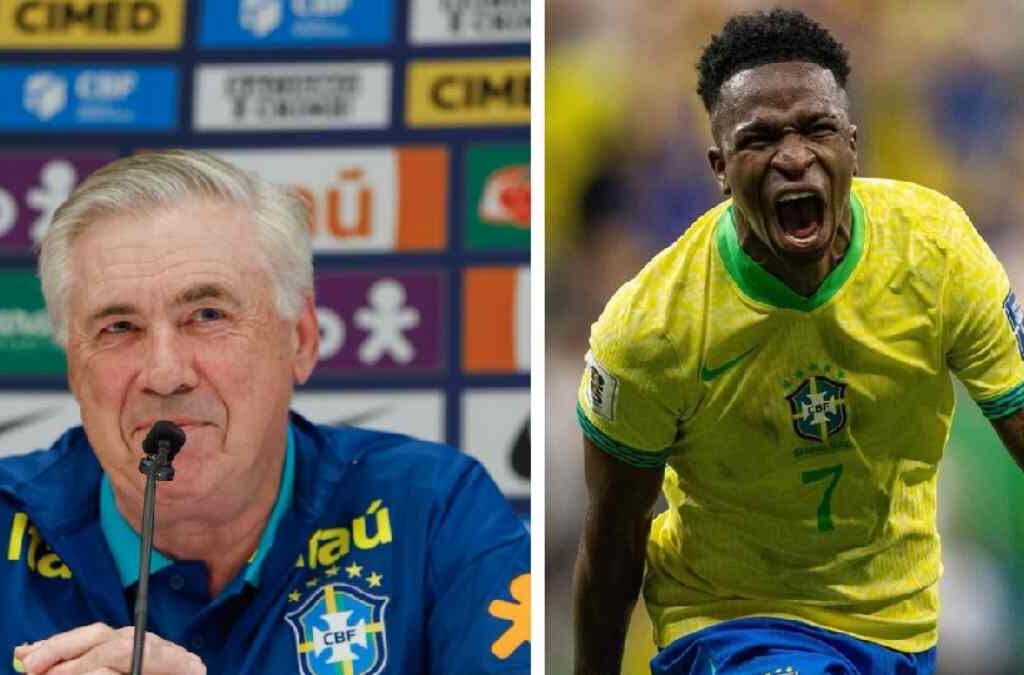 Ancelotti: Seperti di Real Madrid, Versi Terbaik Vinicius Bisa Segera Dilihat di Timnas Brasil
