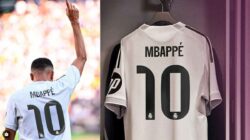 Kylian Mbappé Resmi Warisi Nomor Legenda Real Madrid