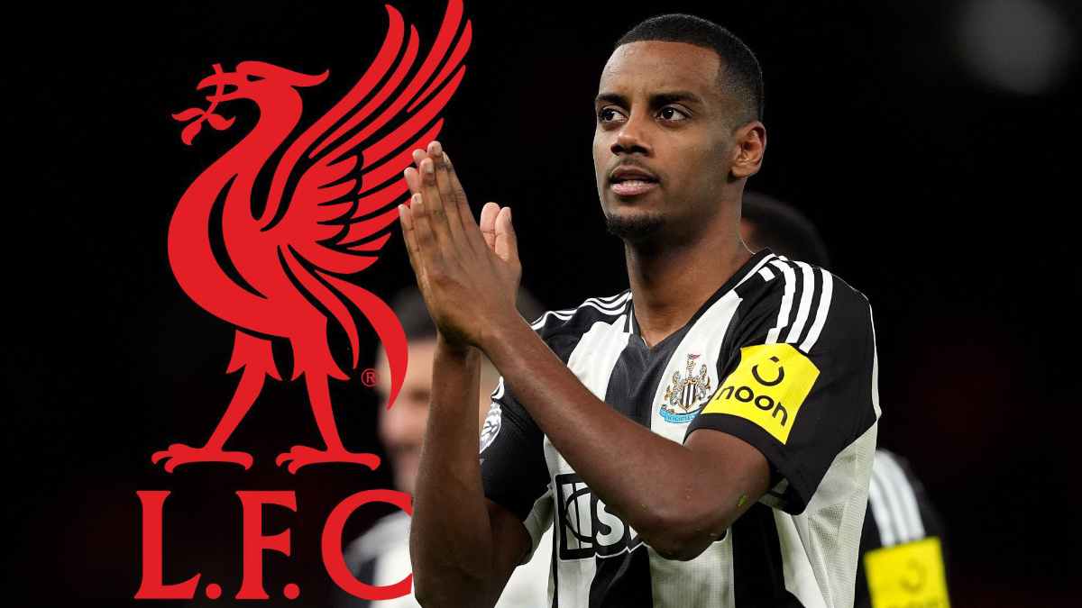 Alexander Isak Liverpool Newcastle