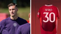Benjamin Šeško Pilih Nomor 30 di Manchester United