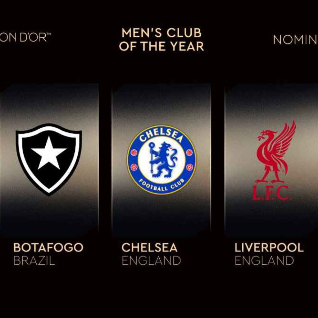 Daftar Nominasi 5 Klub Terbaik Ballon d’Or 2025, Dominasi Eropa