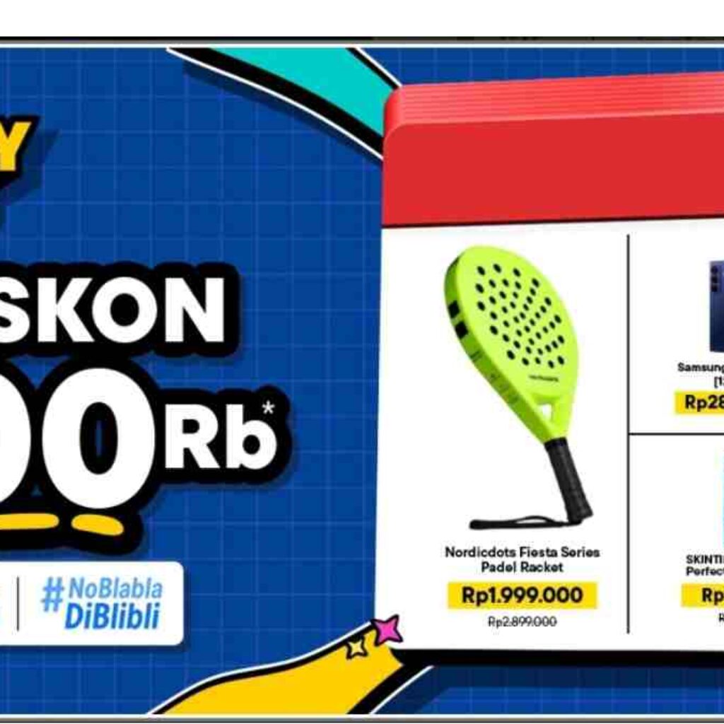 Promo Raket Padel Spesial⁠ Agustus 2025