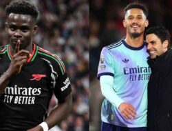 Arteta Pastikan Saliba Bertahan di Arsenal hingga 2030, Saka Menyusul?