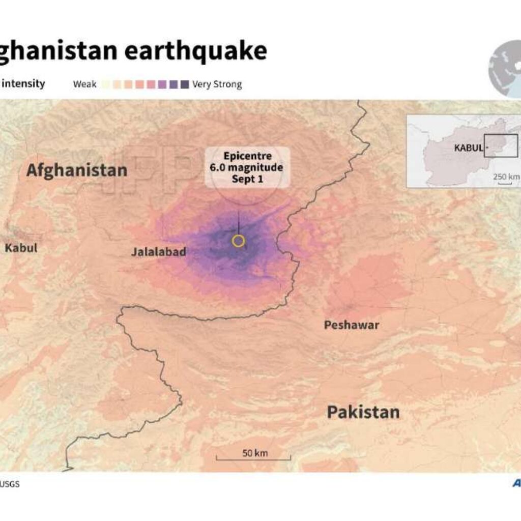 Gempa Merusak Guncang Afghanistan