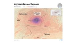 Gempa Merusak Guncang Afghanistan