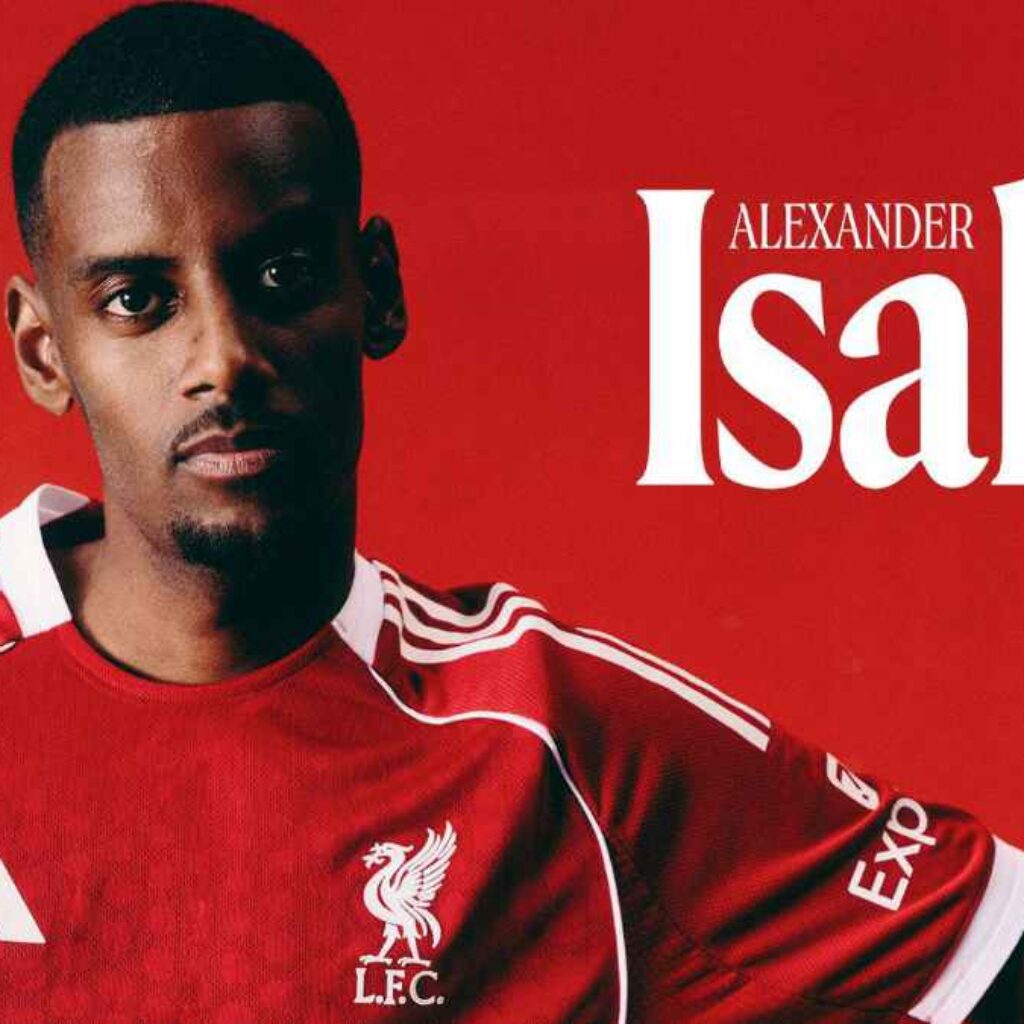 Liverpool Kenalkan Alexander Isak