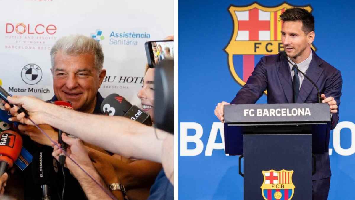 Laporta Tutup Pintu untuk Messi Kembali ke Barcelona