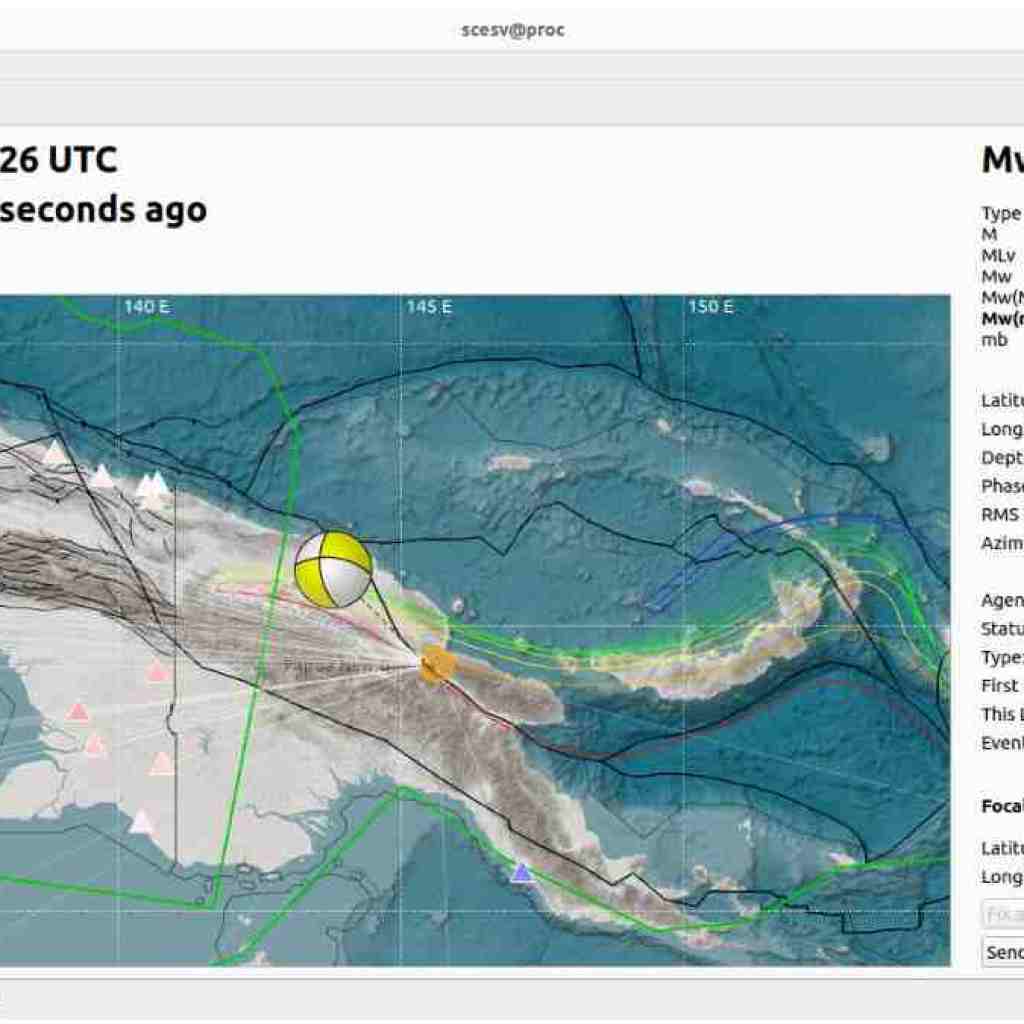 Gempa M 6,5 Guncang Papua New Guinea