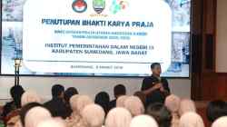 Bupati Sumedang Tutup Bhakti Karya Praja IPDN