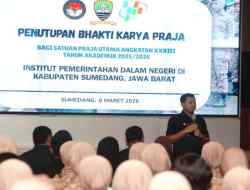 Bupati Sumedang Tutup Bhakti Karya Praja IPDN, Tekankan Kepekaan terhadap Permasalahan Daerah