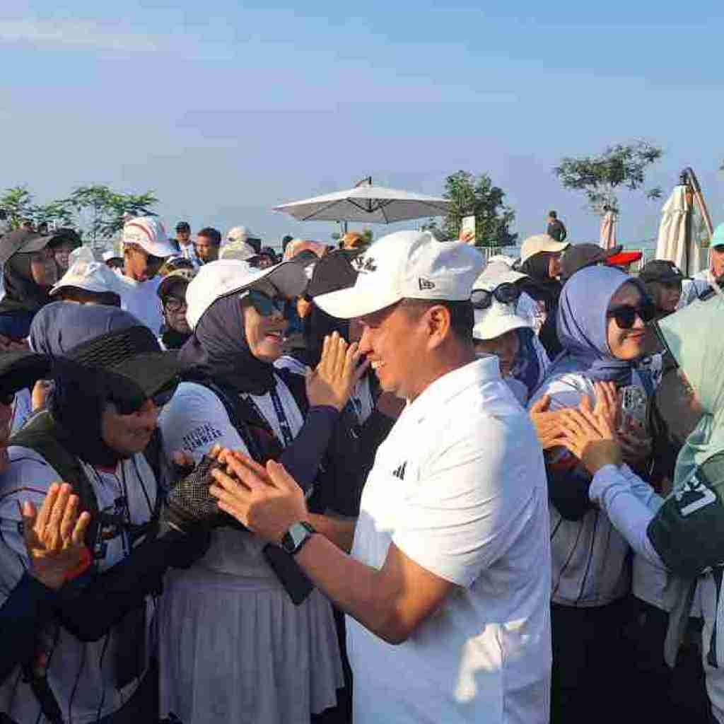 Halal Bihalal Sumedang Walkers, Bupati Dony Dorong Gaya Hidup Sehat