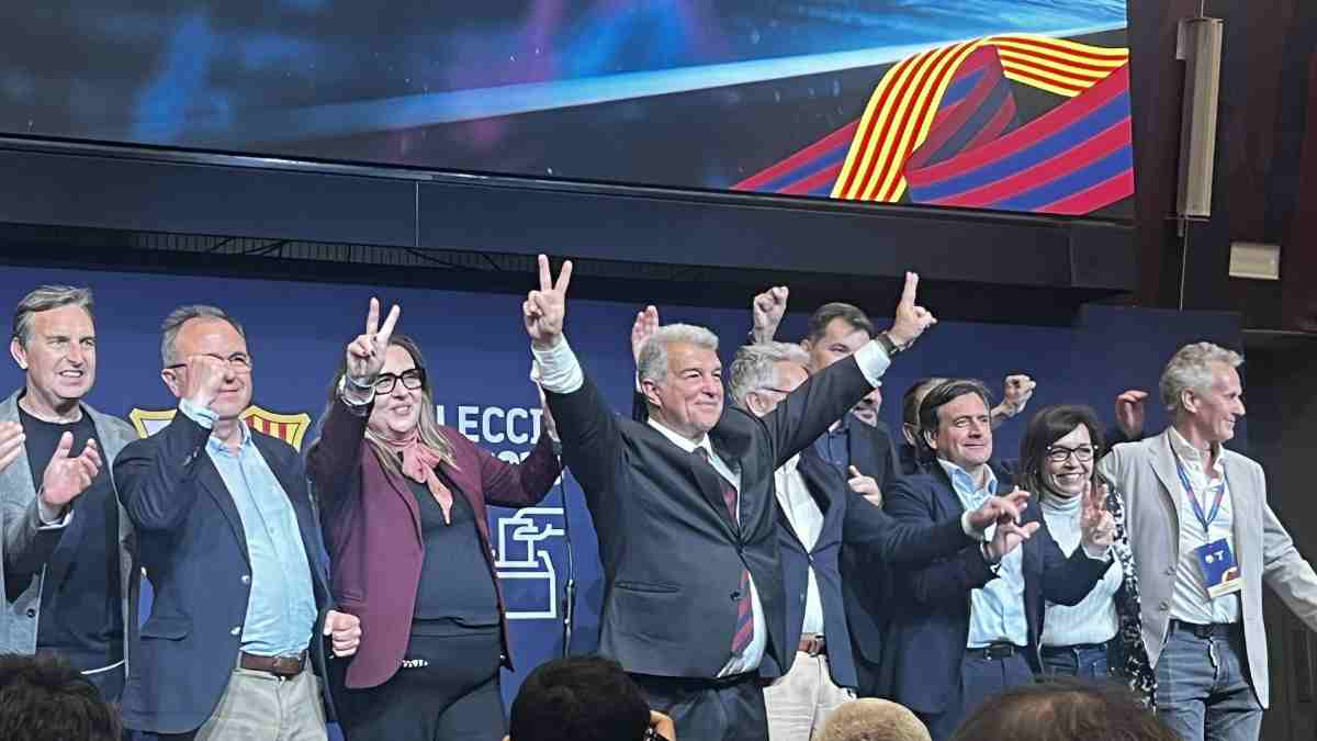 Joan Laporta Kembali Terpilih Jadi Presiden Barcelona