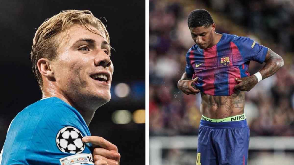 Jual Permanen Højlund dan Rashford, Man United
