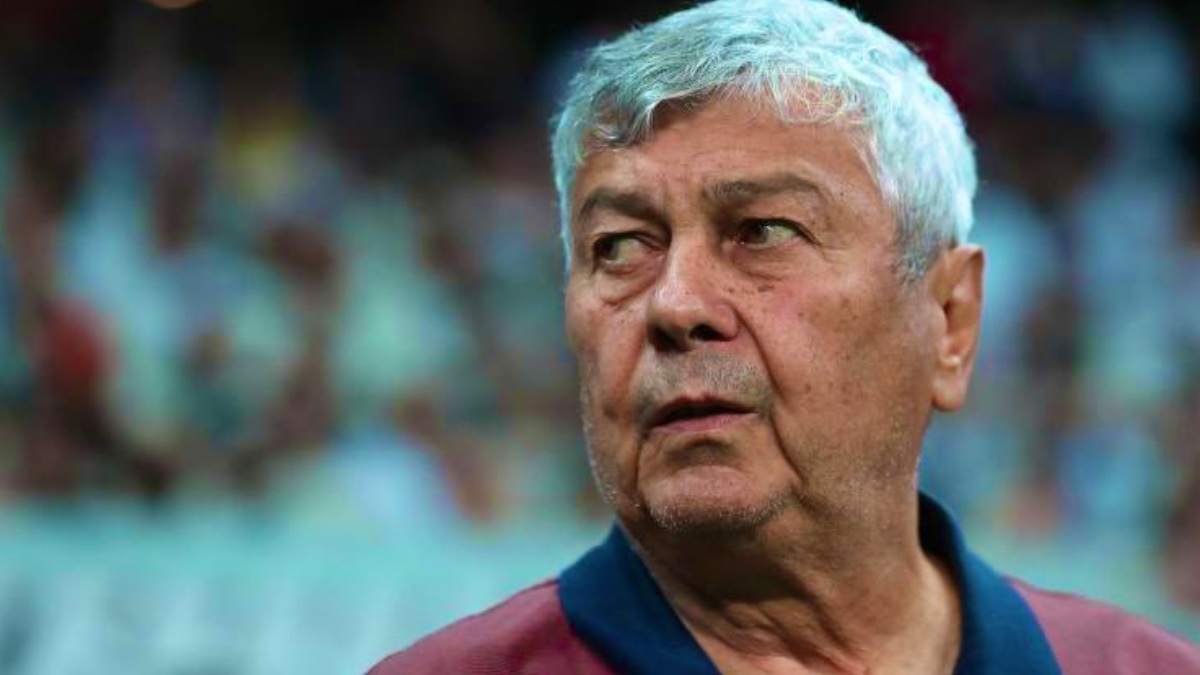 Pelatih Timnas Rumania Mircea Lucescu