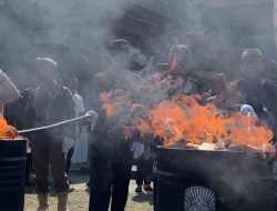 Bea Cukai dan Pemkab Sumedang Musnahkan Jutaan Batang Rokok Ilegal, Potensi Kerugian Negara Rp1,5 Miliar