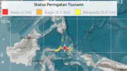 Gempa M7,6 Guncang Ternate dan Sekitarnya