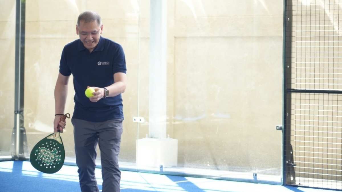 Unpad Resmikan Klub Padel Tubagus