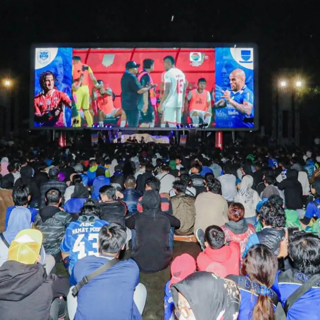 30 Titik Lokasi Nobar Persib vs Persijap di Kota Bandung
