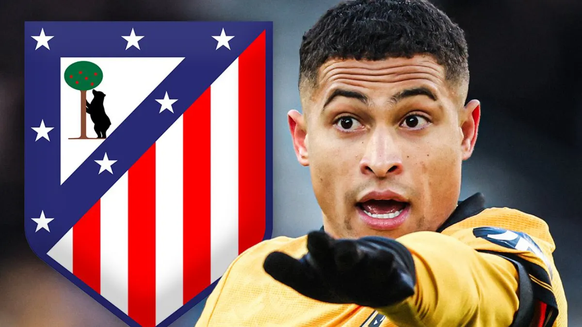 Atletico Madrid Buru João Gomes dari Wolves