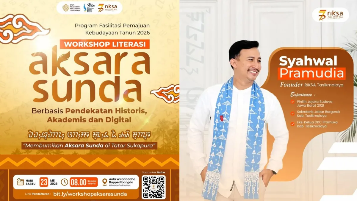 Workshop Literasi Aksara Sunda di Tasikmalaya