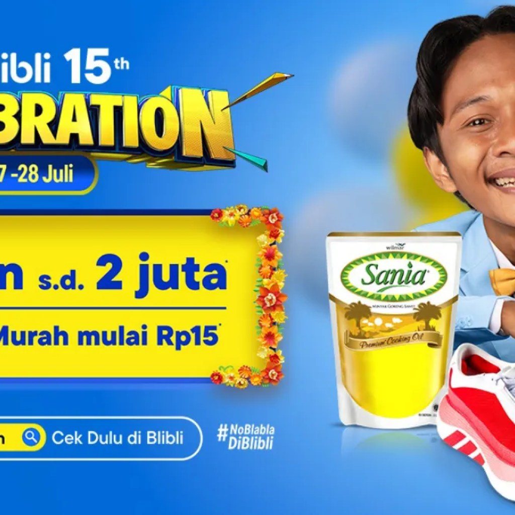 Ada Promo Bulan Juli Ulang Tahun Blibli