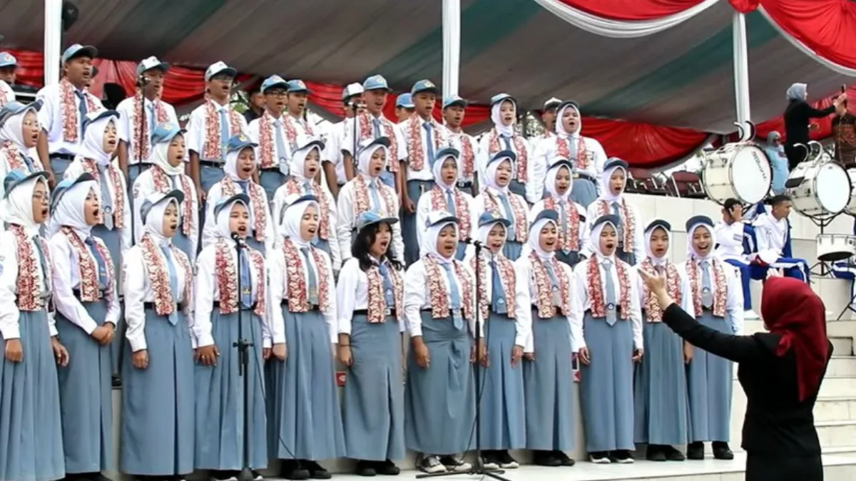 Paduan Suara Gabungan SMA di Kota Tasikmalaya