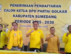 SC Musda Golkar Sumedang Buka Pendaftaran Calon Ketua, Ini 7 Syaratnya